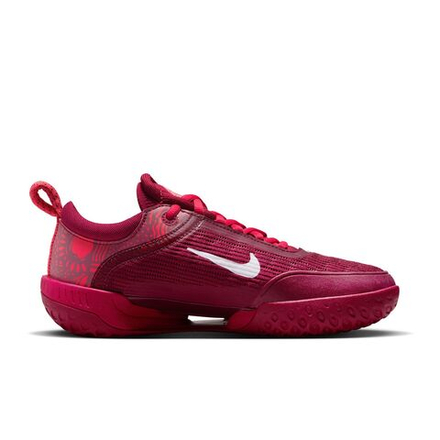 Женские Кроссовки теннисные Nike Zoom Court NXT HC - noble red/white/ember glow
