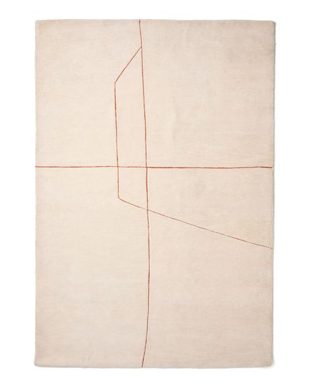 Ковер Delide из синтетического волокна цвета экрю 200 x 300 см