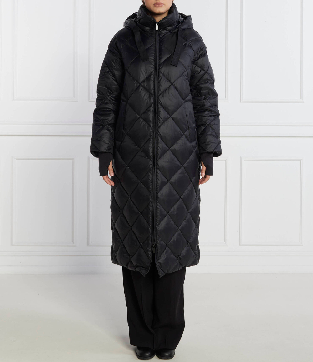 Пуховое пальто 2в1 Marella SPORT - черный(34960339)