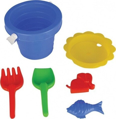 Набор для игры в песочнице Pilsan 6 предметов 06-123 МС