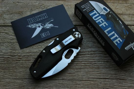 Складной нож Cold Steel 20LT Tuff Lite c клинком из стали AUS-8A, рукоять Grivory (Griv-Ex)