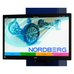 NORDBERG (C804) Стенд сход-развал 3D модель четырехкамерный