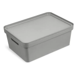 Коробка для хранения Фортуна 380х150 серая С746СЕР (комплект 6 шт)