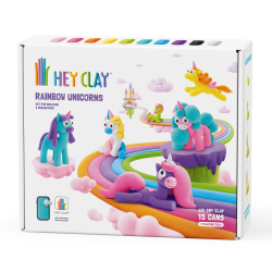 Hey Clay - Единороги пластиковая масса + аксессуары HCL15028