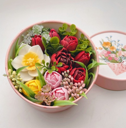 "Комплимент" букет в коробке