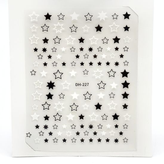 Наклейки для ногтей № DH-227