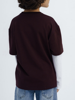 Лонгслив с двойным рукавом