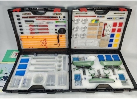 Комплект лабораторного оборудования "Измерения" с руководством для учителя