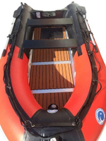 Лодка ПВХ STORMLINE Flexiteek 310 (черно-зеленая/красно-черная)