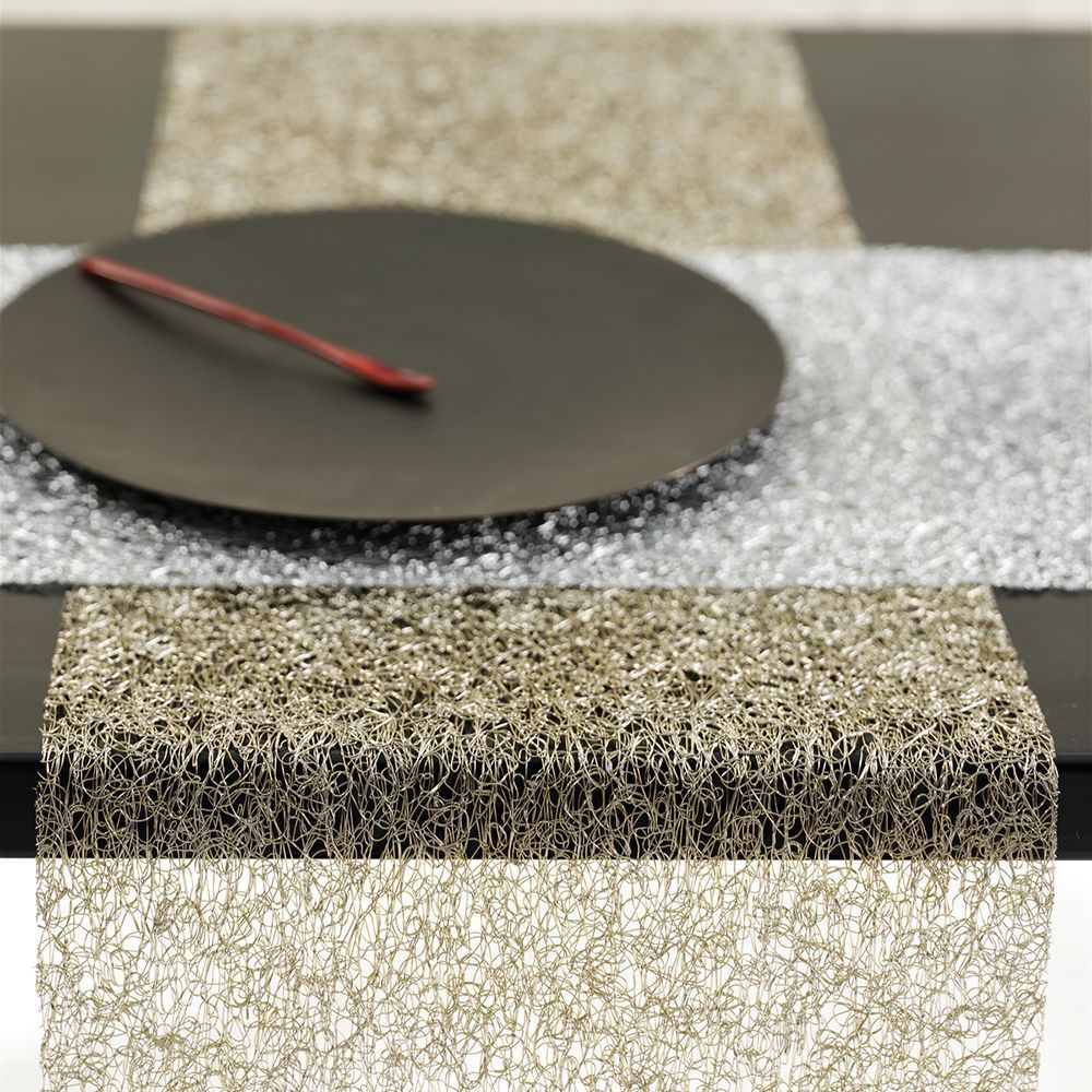 Салфетка подстановочная 36х48 Chilewiсh Metallic lace Gold США фото