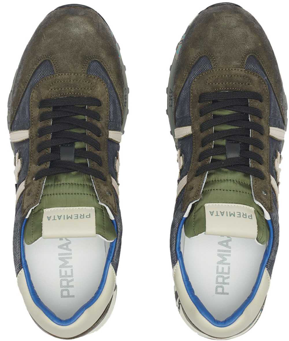 Premiata Lucy 5311 Хаки синие