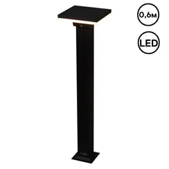 09975-0.7-001KT 0,6M LED12W BK фонарь