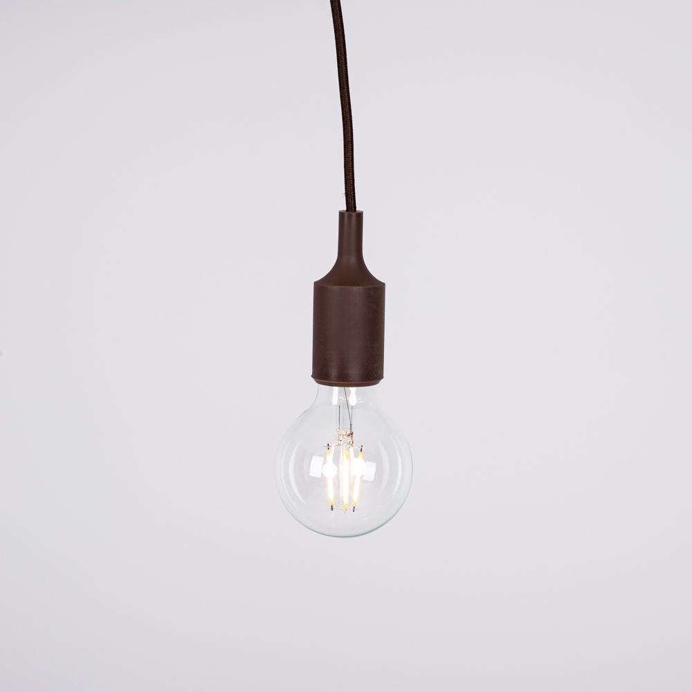 Подвесной Светильник Muuto E27 Brown By Imperiumloft