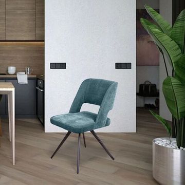 Стул Molly, ткань зеленый