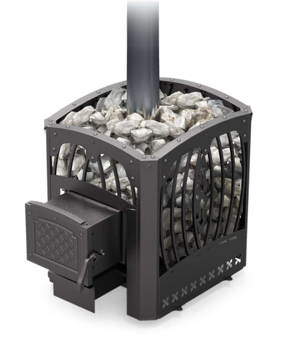 Печь для бани Былина-сетка 12 Ч (1.3)