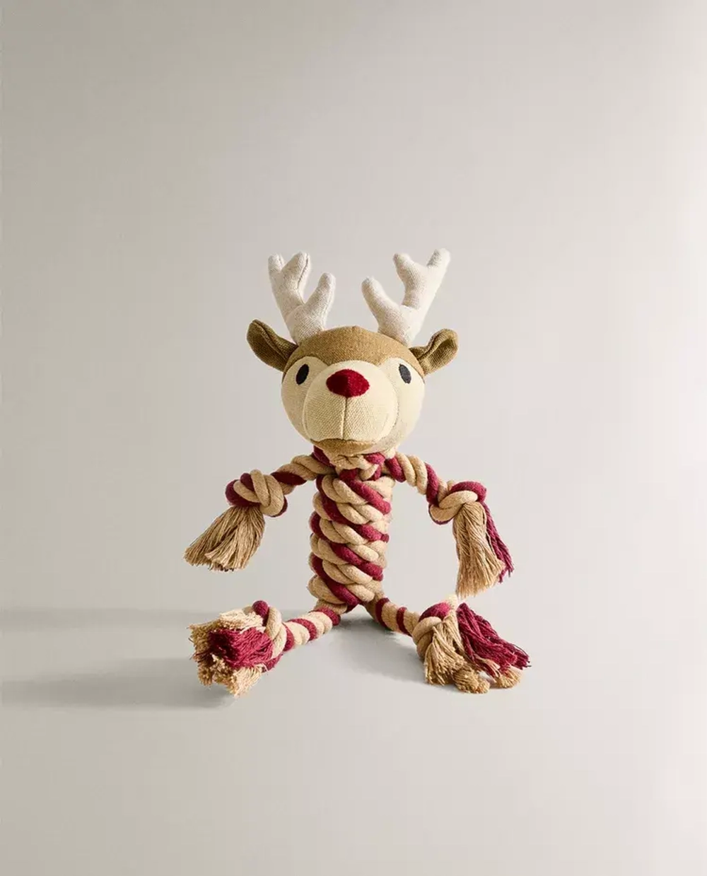 ZARA HOME ПРОРЕЗЫВАТЕЛЬ В ФОРМЕ ОЛЕНЯ НА РОЖДЕСТВЕНСКУЮ ТЕМАТИКУ ДЛЯ ДОМАШНИХ ЖИВОТНЫХ