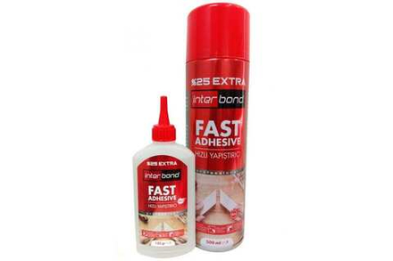 Клей  Interbond  двухкомпонентный с активатором 500мл/125гр