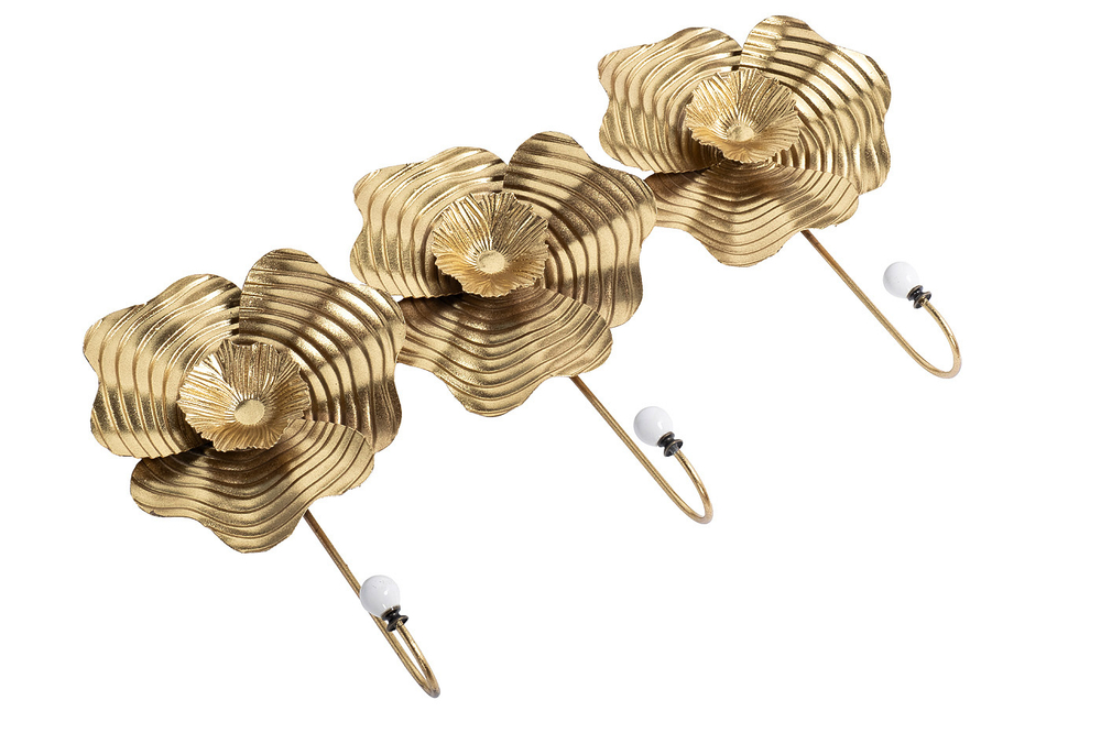 Крючки настенные 31.1х55.9х7см Garda Decor Цветы