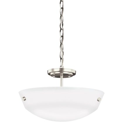 Светильник Visual Comfort Kerrville Two Light Semi-Flush Convertible Pendant