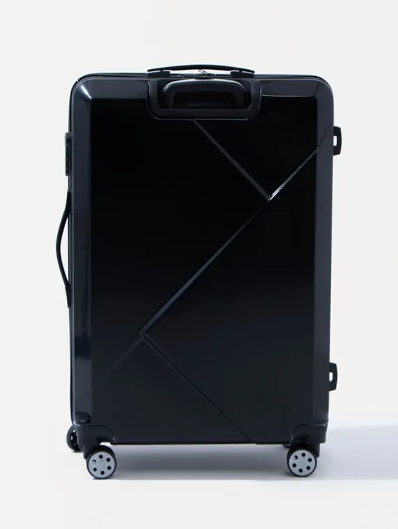 Чемодан большой 28", кодовый замок, цвет чёрный