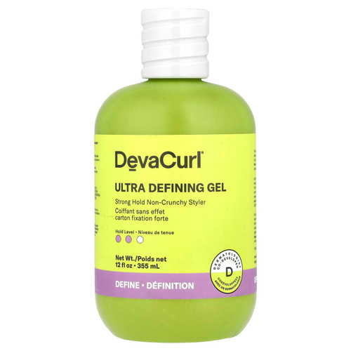 DevaCurl, Ultra Defining Gel, средство для укладки волос сильной фиксации, 355 мл (12 жидк. унц.)