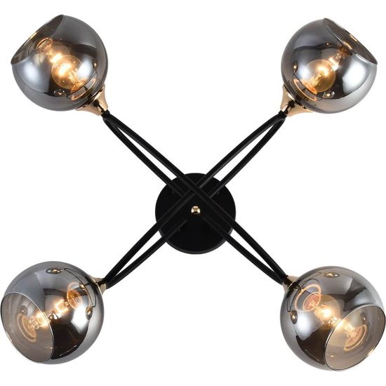 Светильник потолочный 01337-0.3-04 BK+FGD