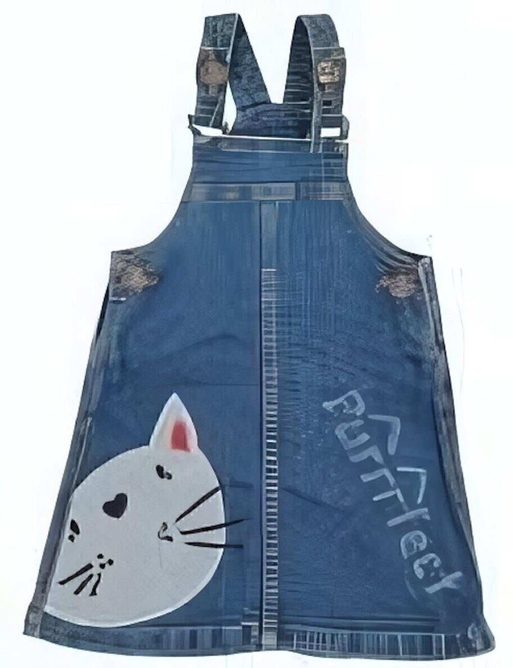 Сарафан синий (кошка) Р.110 (Bonito) OP1179