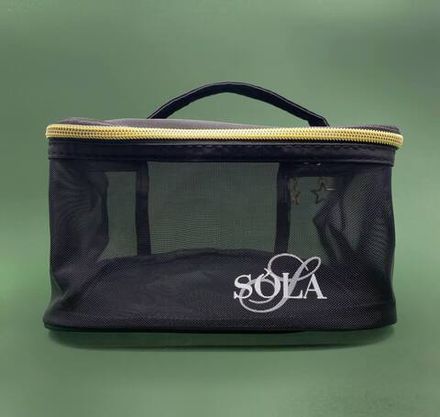 Sola Косметичка Органайзер большой на молнии, черная