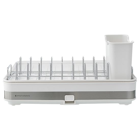 Сушилка для посуды atle раздвижная большая, белая