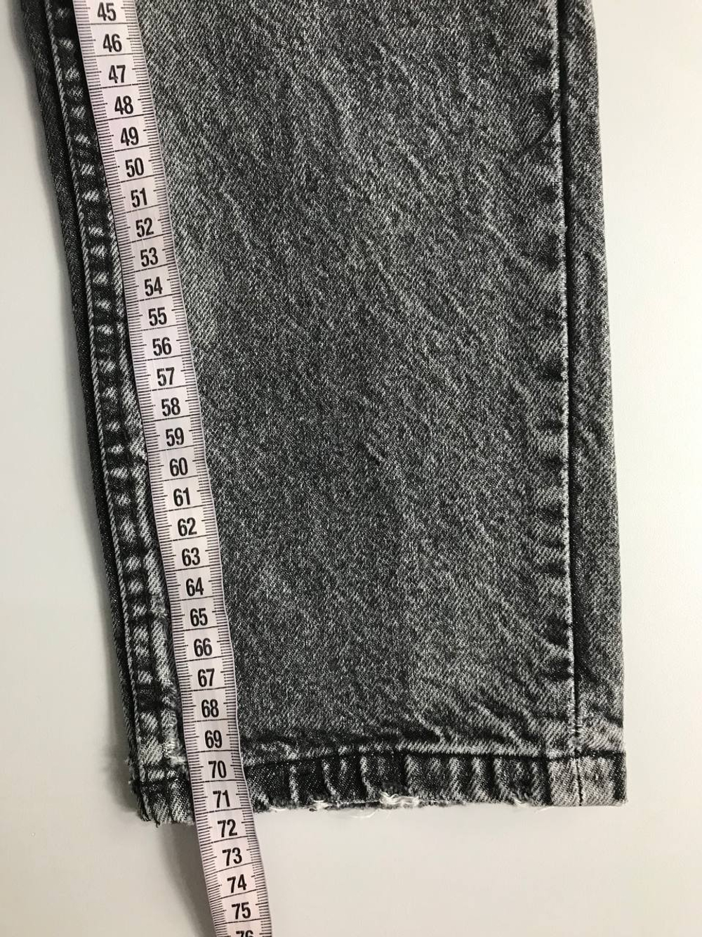 Джинсы Zara для городского образа, маркировка 38 eur, визуально на 44 размер