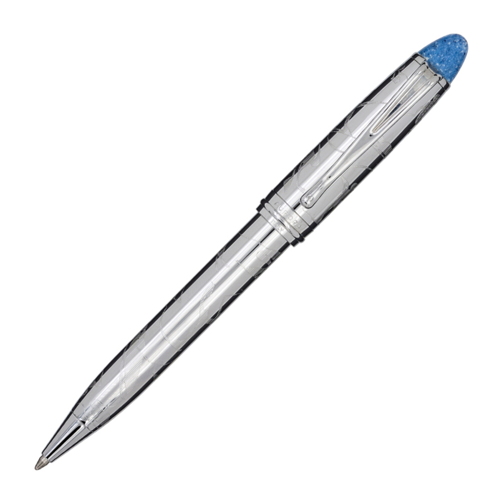 Шариковая ручка Aurora Ipsilon Ice blue Chrome CT, в подарочной коробке