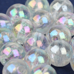 Бусы пластиковые -12мм-25г-Colibry