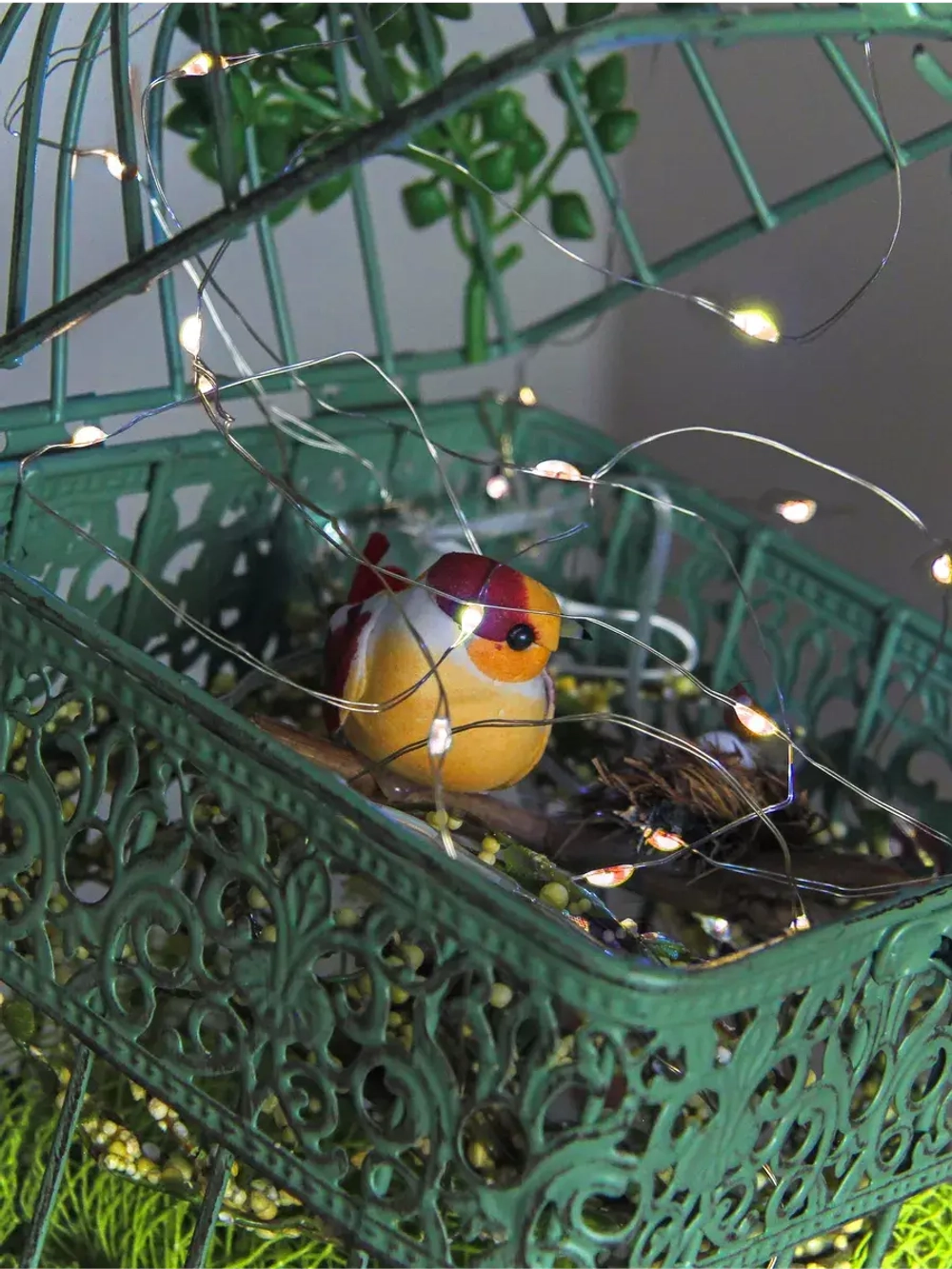 Клетка декоративная интерьерная 24,5*14 см