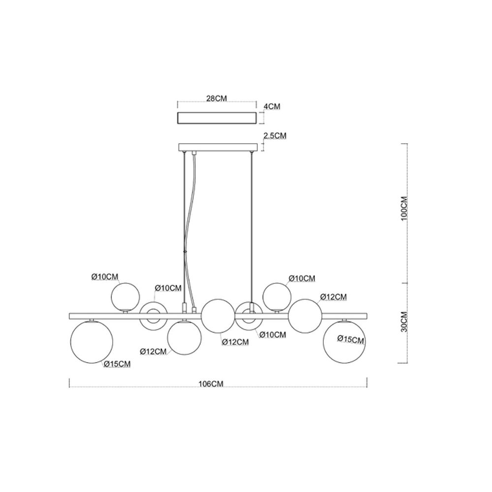Подвесная люстра Arte Lamp