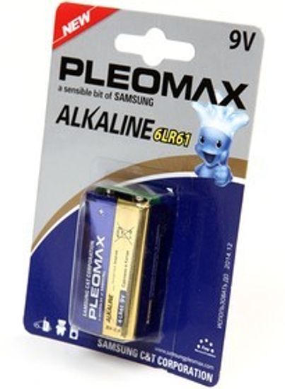 Элемент питания Крона Pleomax 6LR61-1BL