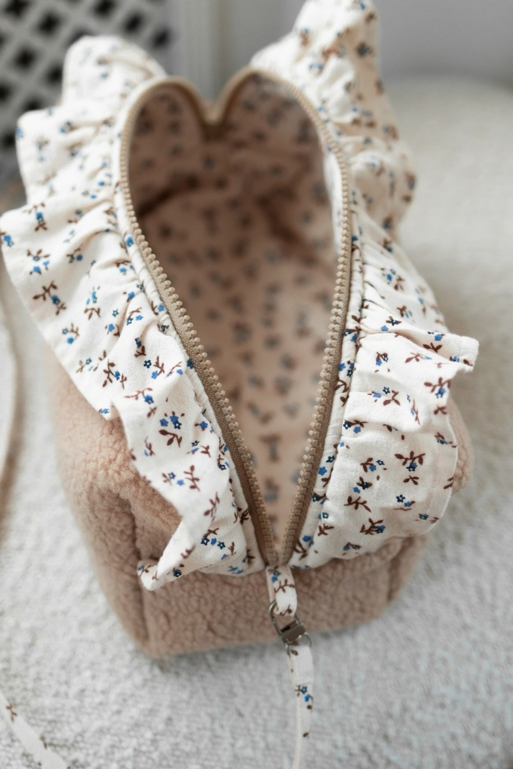 Косметичка Boho со съемной ручкой, Бежевый