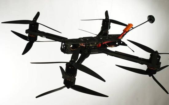 FPV дрон на оптоволокне Гермес 10”(8 моторный)