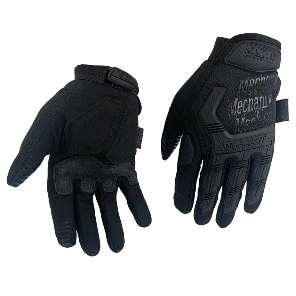 Черные тактические перчатки Mechanix Wear