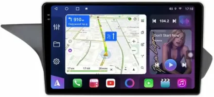Магнитола Mercedes-Benz E-класс W212 седан 2015-2017 NTG 5.0 (рамка 10) - FarCar 9635N50 на Android 13, 2K QLED, TS10, CarPlay, 4G SIM-слот