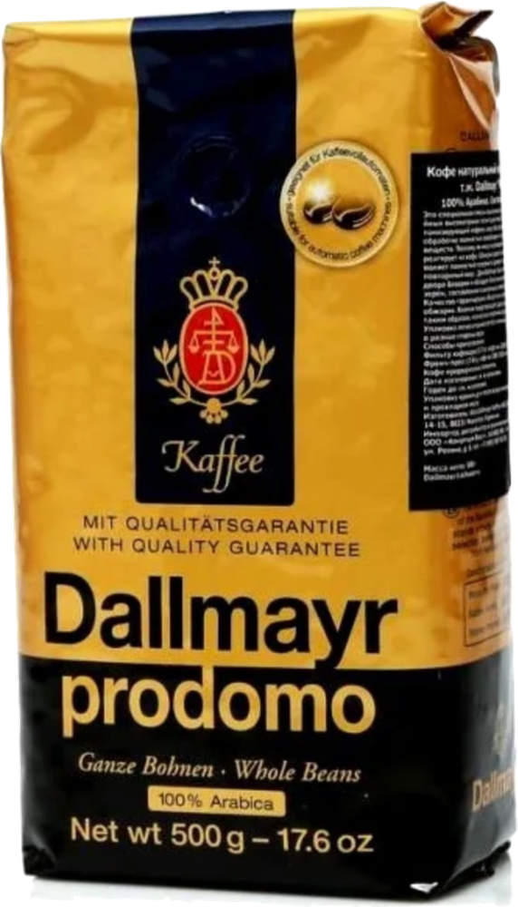 Кофе в зернах Dallmayr Prodomo 500 г