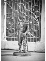 Оловянная фигура Николай 2 в парадном мундире 1896 г.