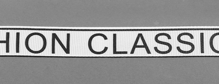 Лента репсовая с рисунком CLASSIC FASHION шир.20мм