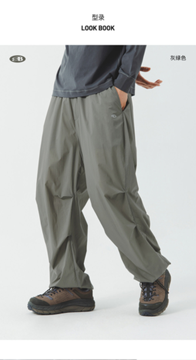 Брюки Nothomme Blue Spring/Summer Ultra-Light Ultra-Thin Antibacterial Casual Pants Outdoor Lightweight Parachute