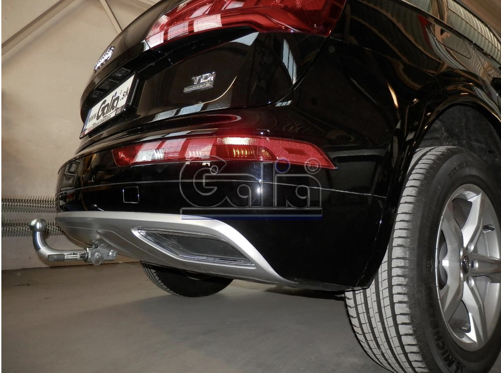 Фаркоп оцинкованный Galia A050C для Audi Q5 2017-(паспорт и сертификат в комплекте)(без электрики)