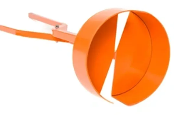 Борфреза твердосплавная Karnasch форма F, 3х14х3х38 мм, насечка HP-7 по алюминию, покрытие Black-Tec, арт. 11.5055-015