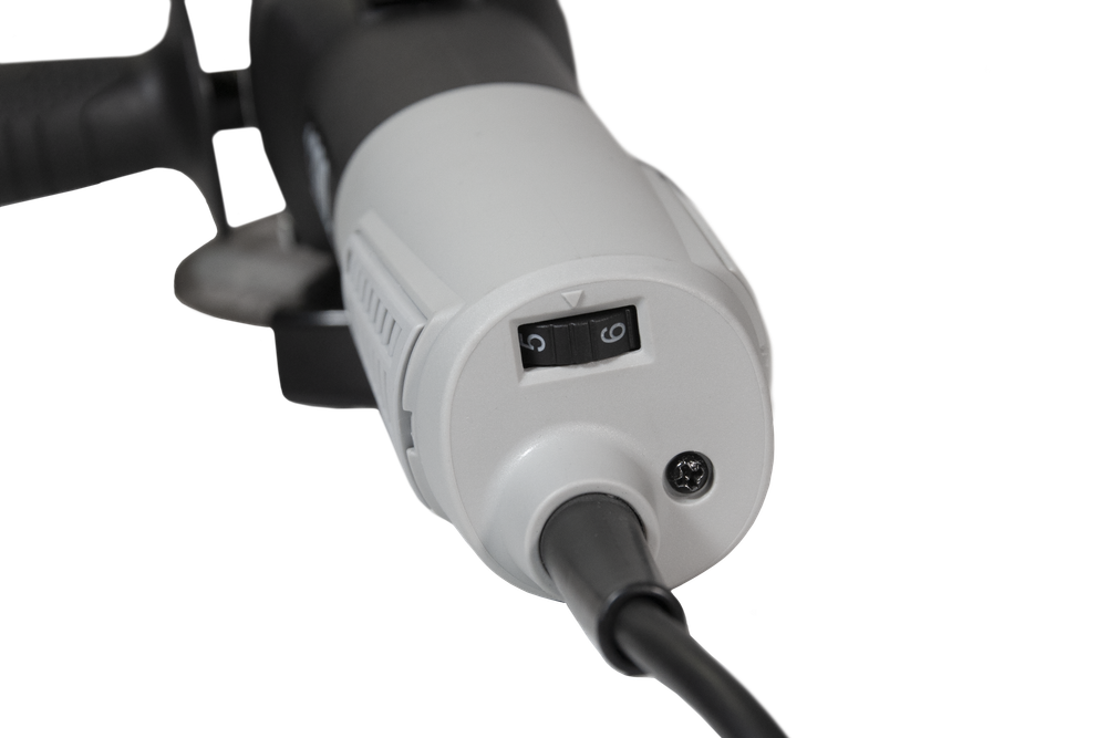 Профессиональная угловая шлифовальная машина ИНТЕРСКОЛ УШМВ-125/1200Э с бесщеточным (вентильным) электродвигателем