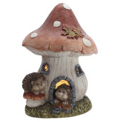 GAEM Фигурка декоративная "Гриб" с подсветкой (АААх3, н/п), L28 W25 H40 см