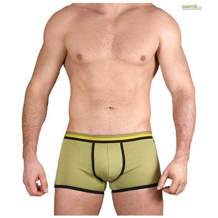 Мужские трусы боксеры Massi MIL зеленые