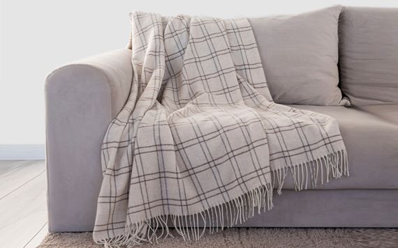 Пледы из шерсти мериноса