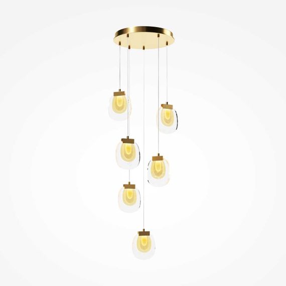 Подвесной светодиодный светильник Maytoni Modern Biology MOD367PL-L18BBSK